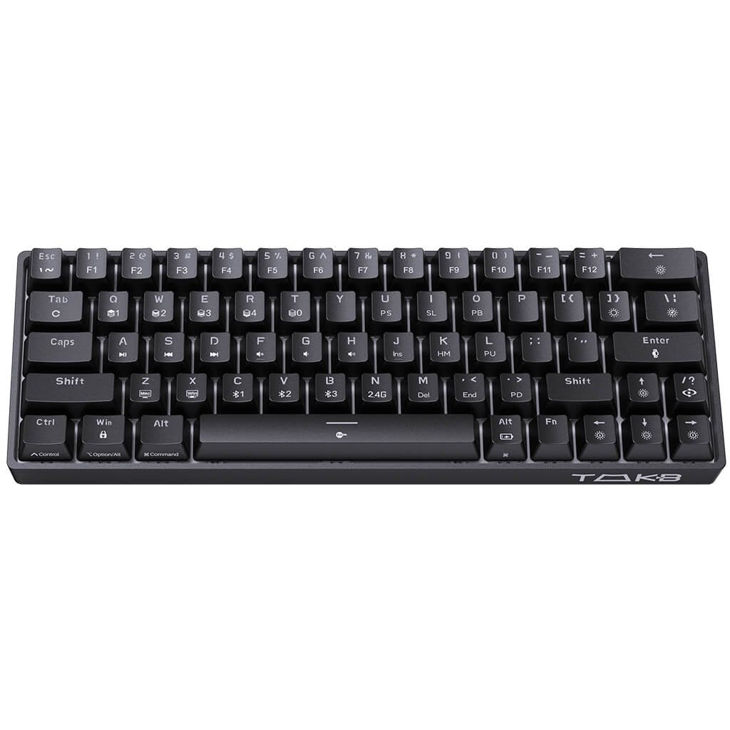Kemove Keyboard TMKB T63 60% Wireless Mechanical Black Red Switch Kemove Keyboard TMKB T63 60% Wireless Mechanical Black Red Switch